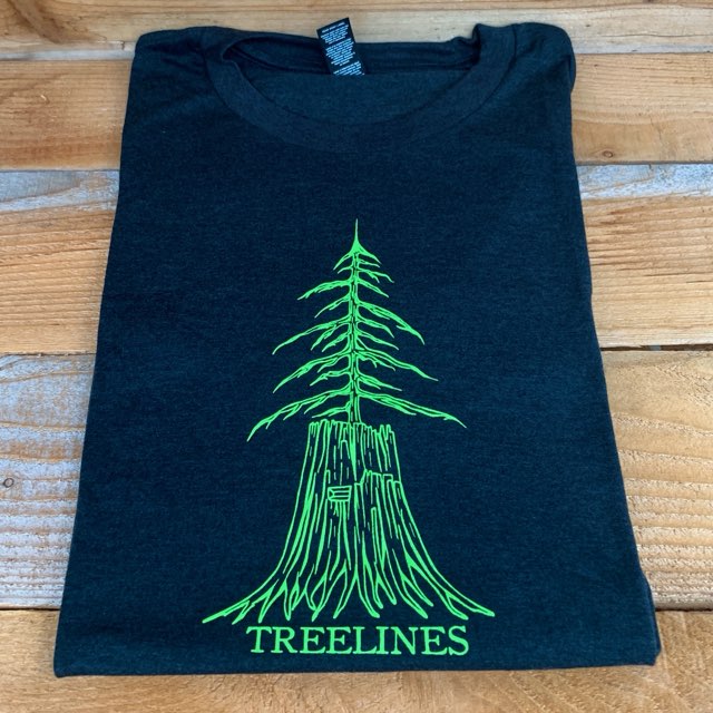 Stump Tree Tee - Treelines Northwest, Trail Building, Clothing Line ...